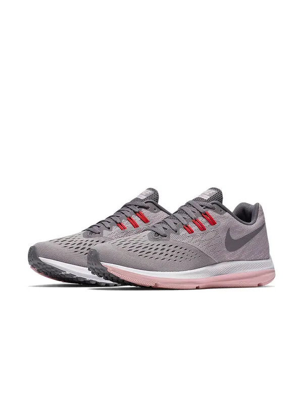 Кроссовки zoom winflo 4 Nike — изображение 3 из 4, серый/оранжевый