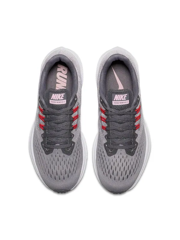 Кроссовки zoom winflo 4 Nike — изображение 4 из 4, серый/оранжевый
