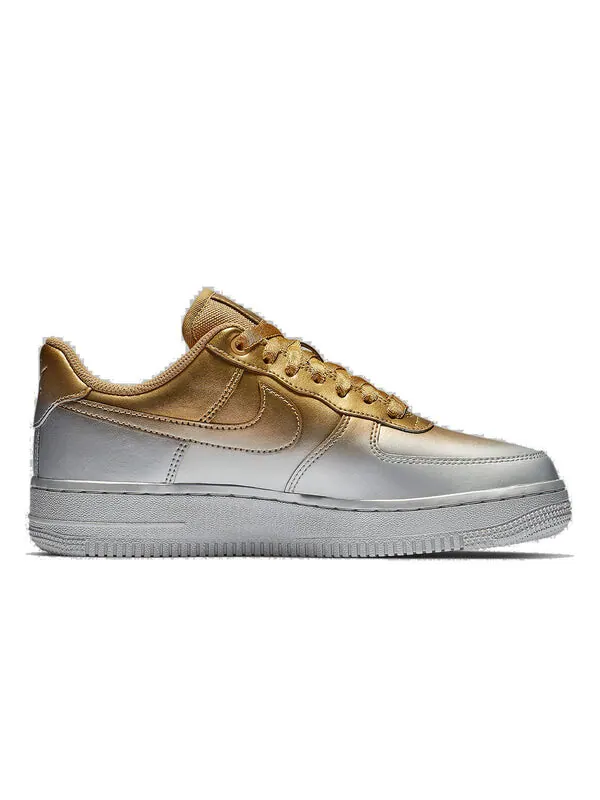 Кроссовки air force 1 низкие Nike — изображение 2 из 4, золотисто-серебристый
