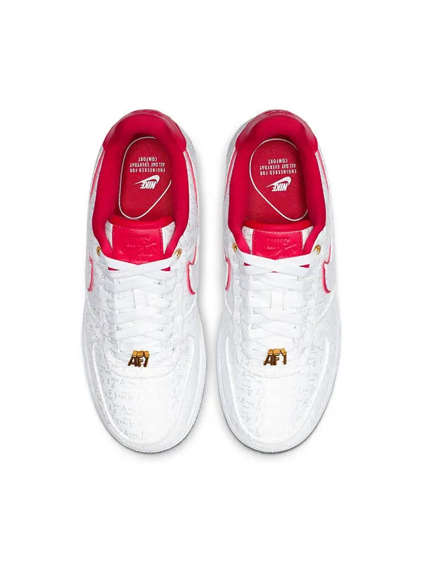 Кроссовки air force 1 07 люкс люкс Nike — изображение 4 из 4, белый/красный