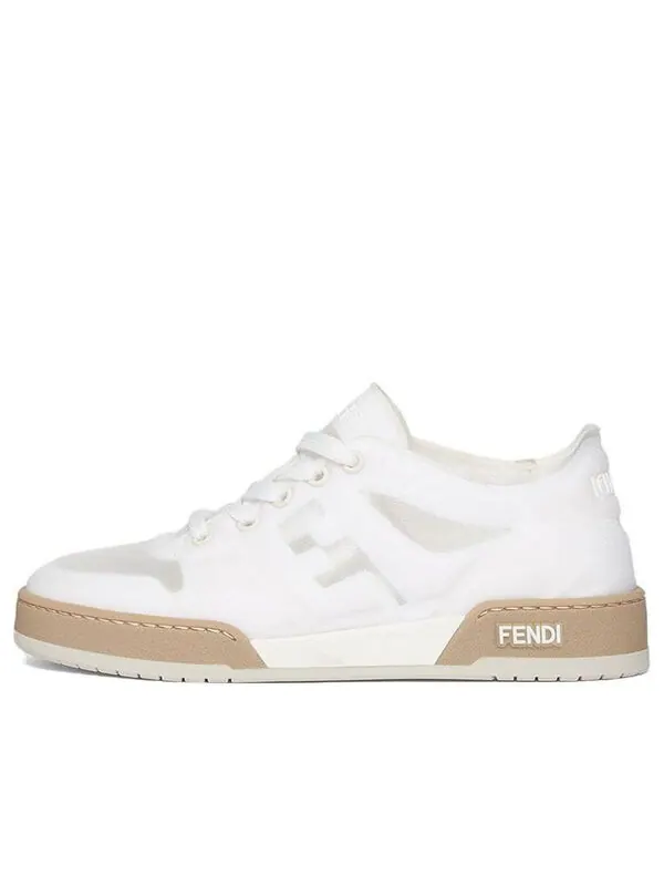 Кроссовки match low top mesh 'white' Fendi — изображение 1 из 4, белый
