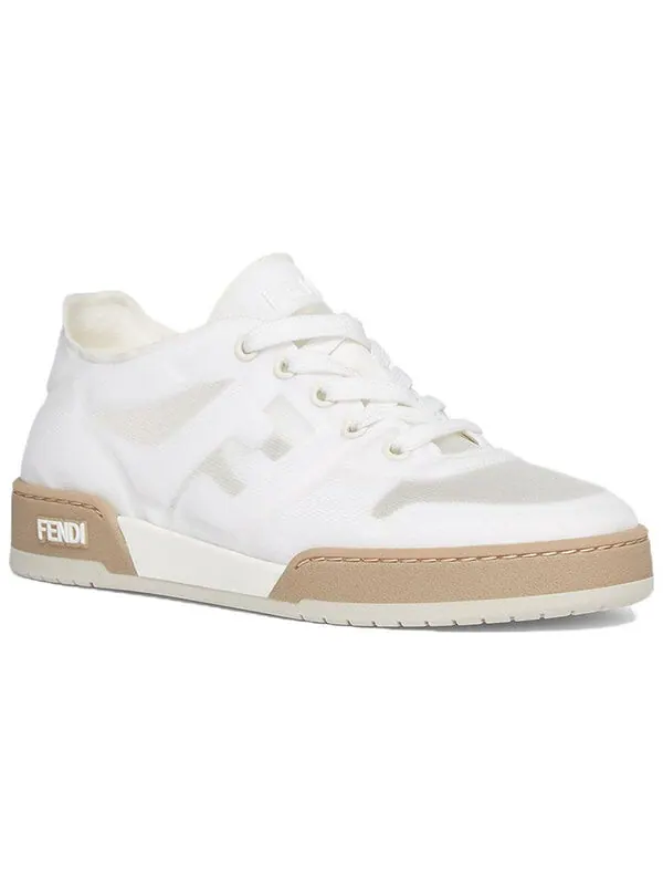 Кроссовки match low top mesh 'white' Fendi — изображение 2 из 4, белый