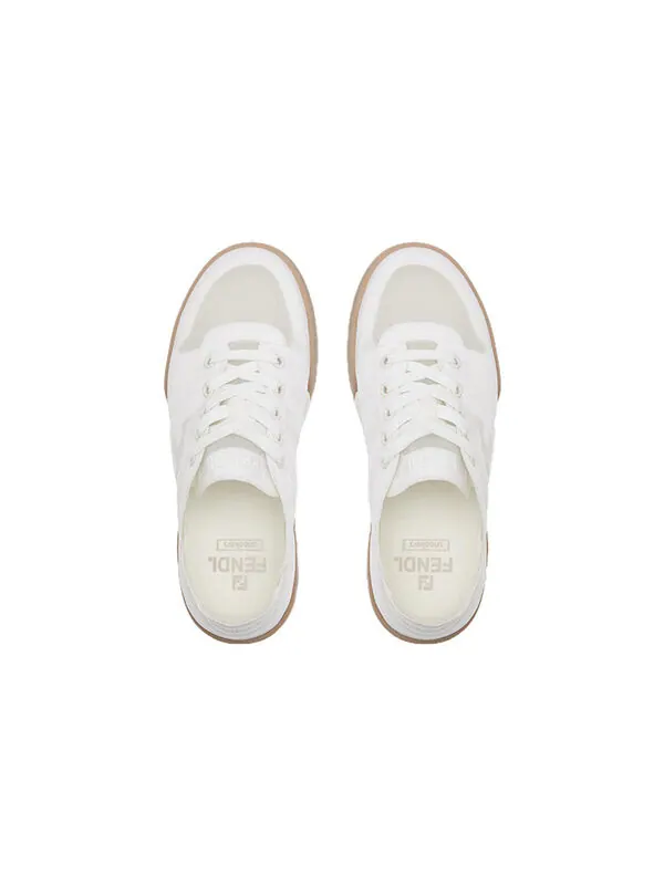 Кроссовки match low top mesh 'white' Fendi — изображение 3 из 4, белый