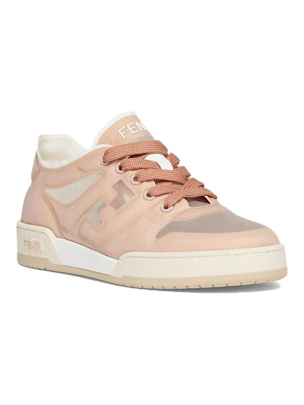 Кроссовки match low top mesh 'pink' Fendi — изображение 2 из 4, розовый