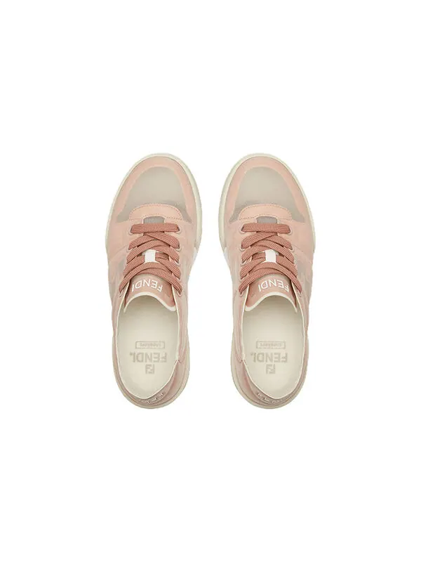 Кроссовки match low top mesh 'pink' Fendi — изображение 3 из 4, розовый