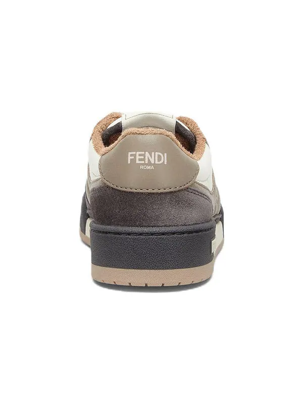 Кроссовки match low top 'beige brown' Fendi — изображение 4 из 4, бежевый/коричневый/белый