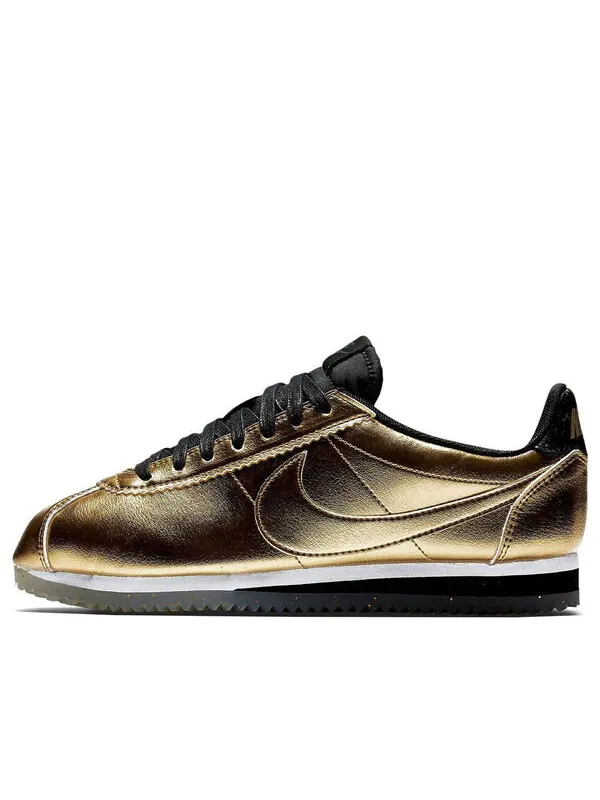 Кроссовки классические cortez кожа se Nike — изображение 1 из 1, золото