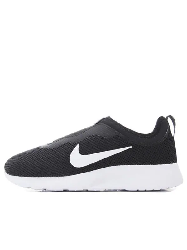 Кроссовки tanjun slip Nike — изображение 1 из 4, черный/белый