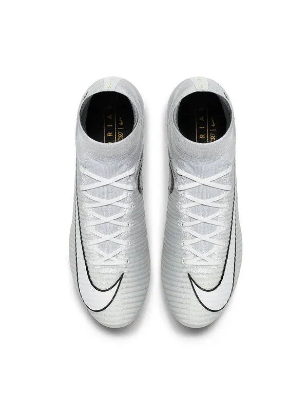 Кроссовки mercurial superfly v cr7 se fg Nike — изображение 4 из 4, серый/золотистый