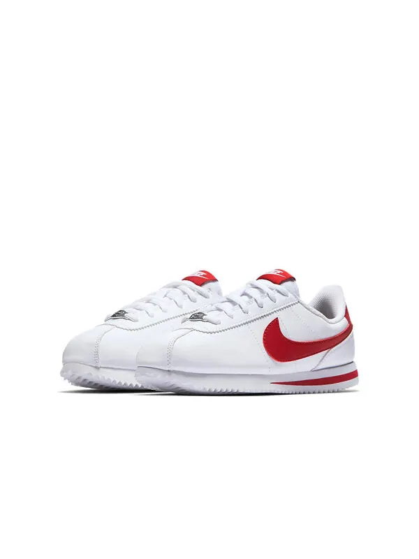 Кроссовки cortez basic sl Nike — изображение 3 из 4, белый/красный