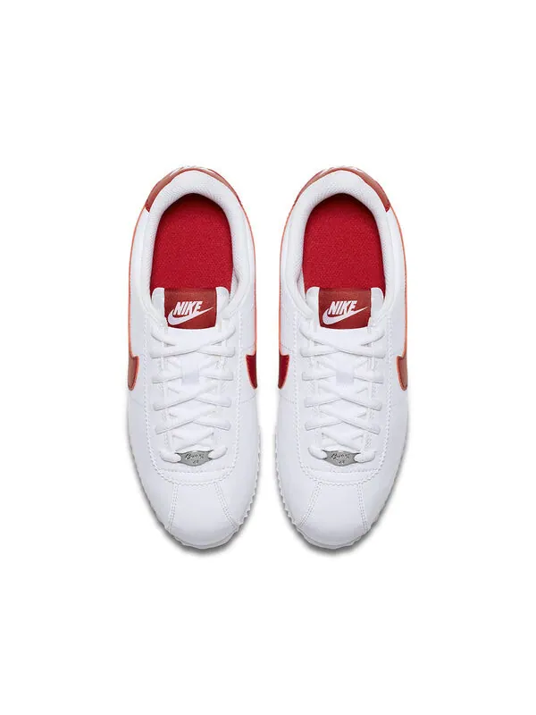 Кроссовки cortez basic sl Nike — изображение 4 из 4, белый/красный
