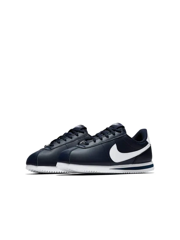 Кроссовки cortez basic sl Nike — изображение 3 из 4, черный/белый