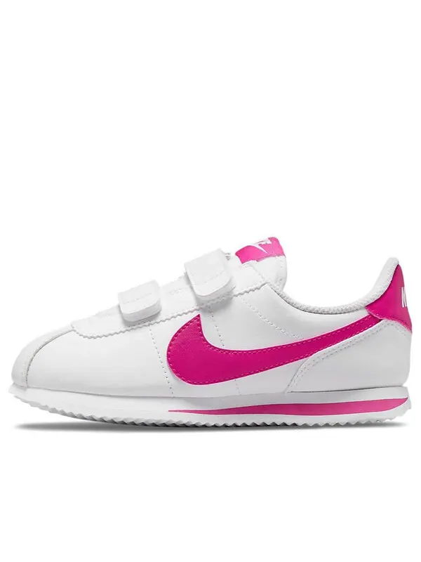 Кроссовки cortez basic sl psv Nike — изображение 1 из 4, белый/розовый