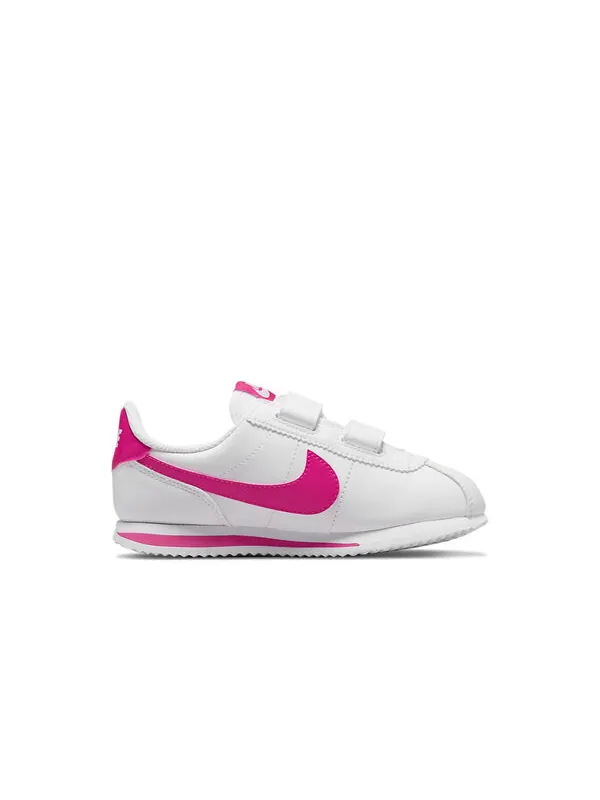 Кроссовки cortez basic sl psv Nike — изображение 2 из 4, белый/розовый
