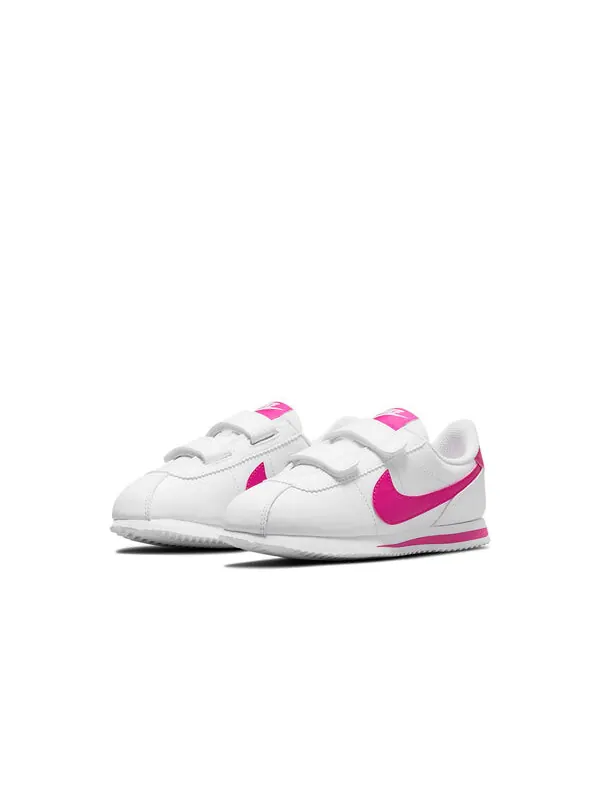 Кроссовки cortez basic sl psv Nike — изображение 3 из 4, белый/розовый