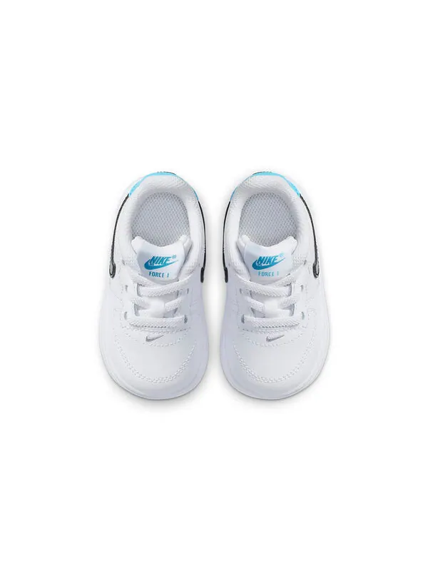 Кроссовки force 1 '18 'white blue fury' Nike — изображение 4 из 4, белый/черный/синий
