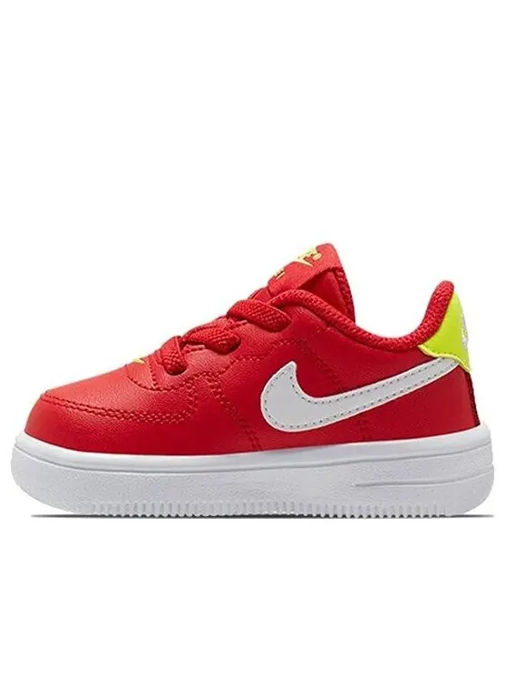 Кроссовки детские force 1 18 красные Nike — изображение 1 из 4, красный