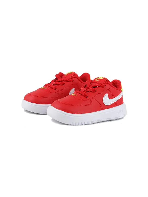Кроссовки детские force 1 18 красные Nike — изображение 3 из 4, красный