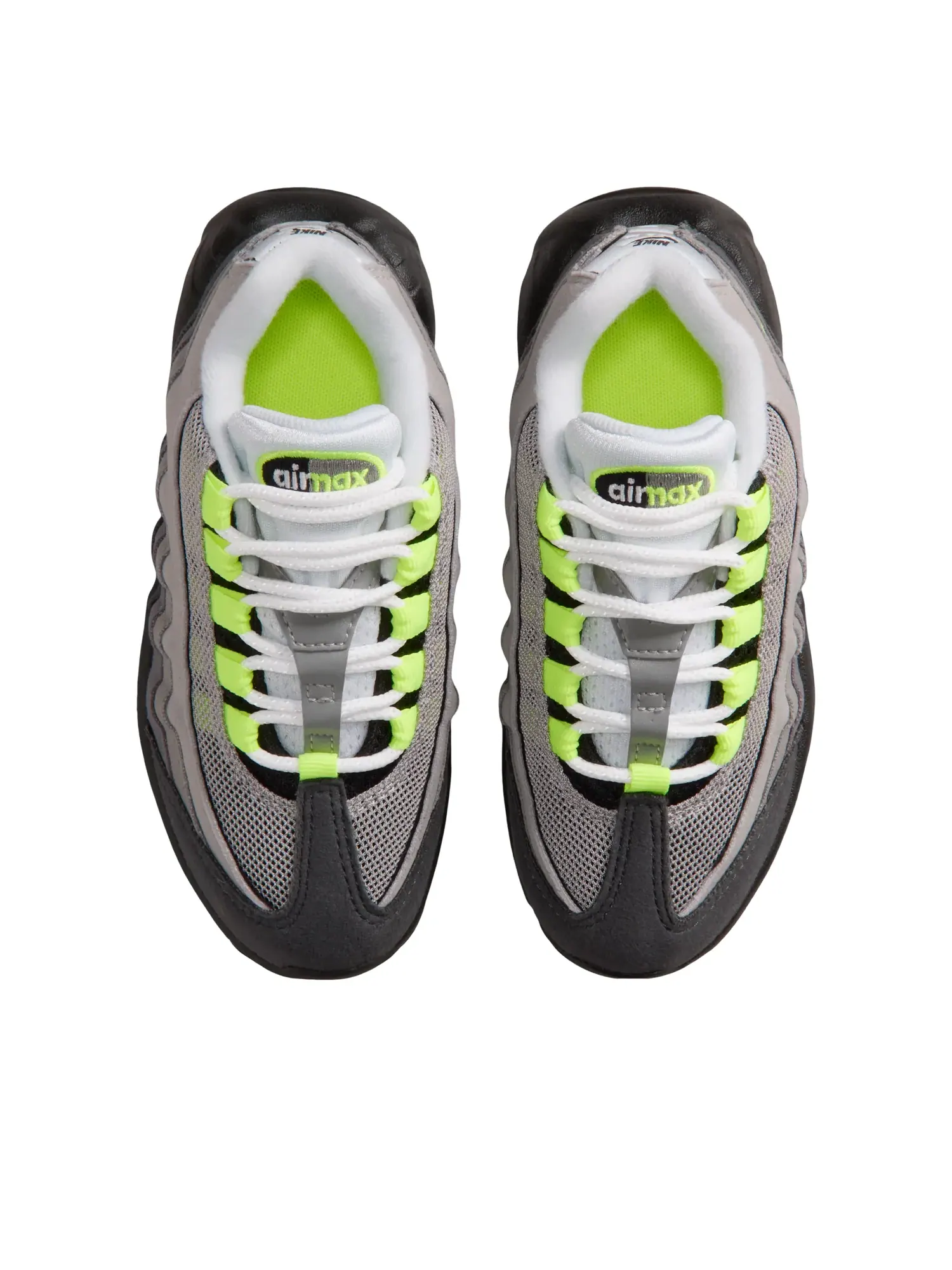 Кроссовки (PS) Nike Air max 95 'Neon' — изображение 3 из 7, серый