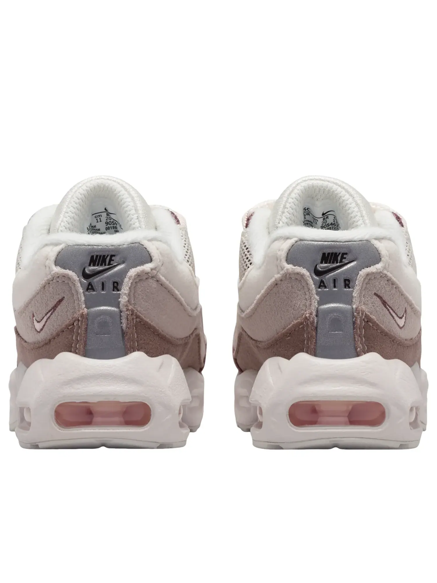 Кроссовки (TD) Nike Little Max '95 'Phantom Silt Red' — изображение 5 из 6, красный