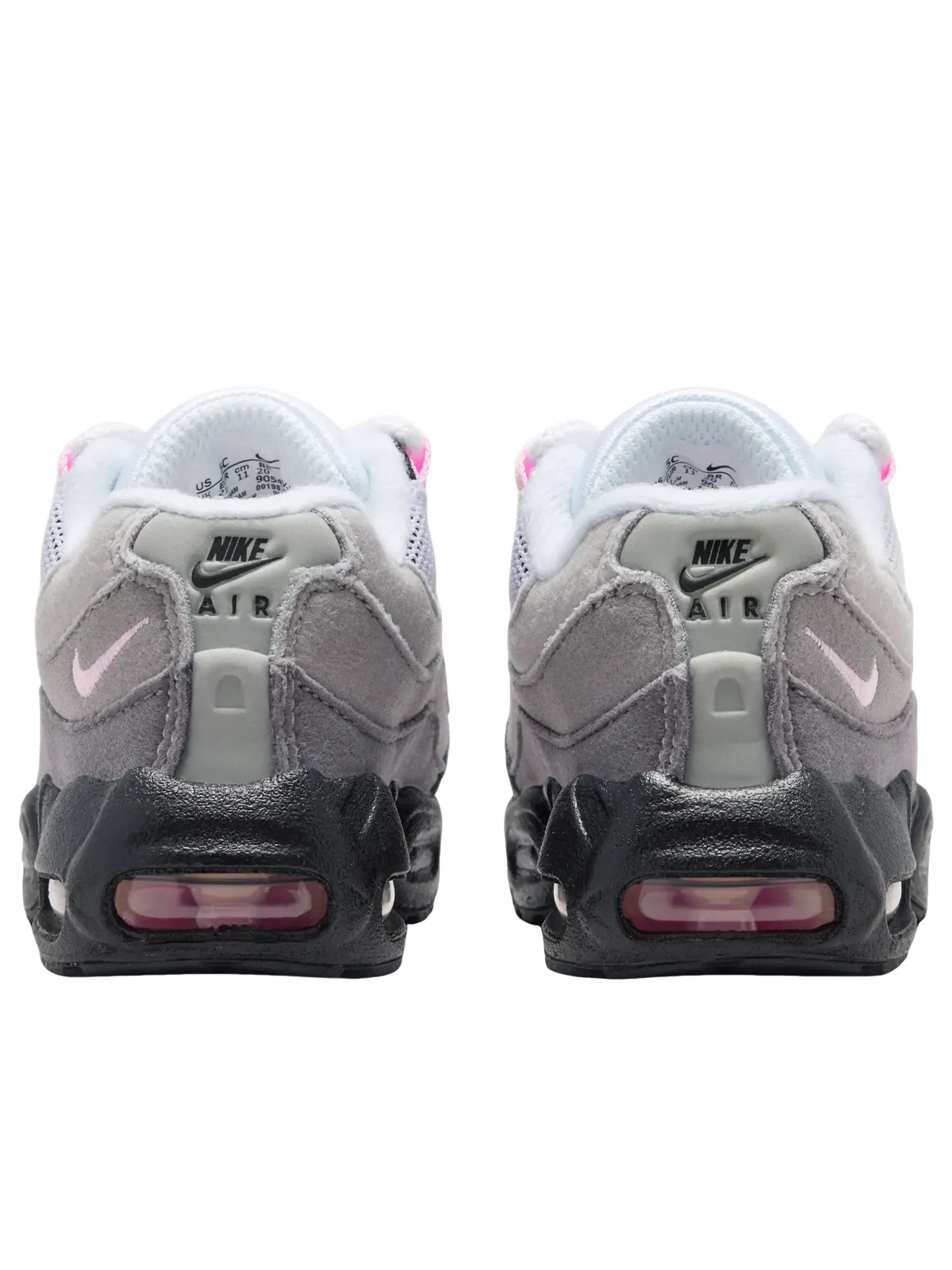 Кроссовки Nike Little Max 95 'Pink Foam' 905462-075 — изображение 4 из 6, серый