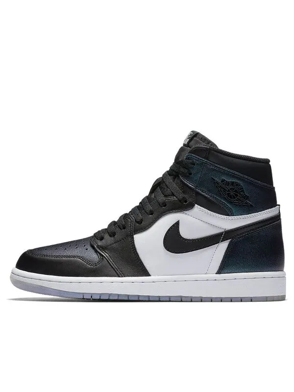 Кроссовки 1 ретро высокие og Air Jordan — изображение 1 из 4, черный/черный-белый