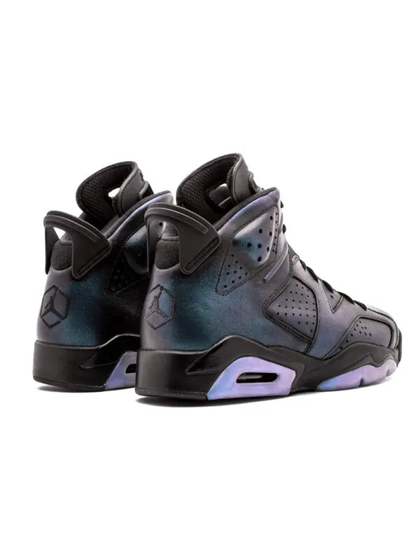 Кроссовки 6 ретро Air Jordan — изображение 3 из 3, черный/черный-белый