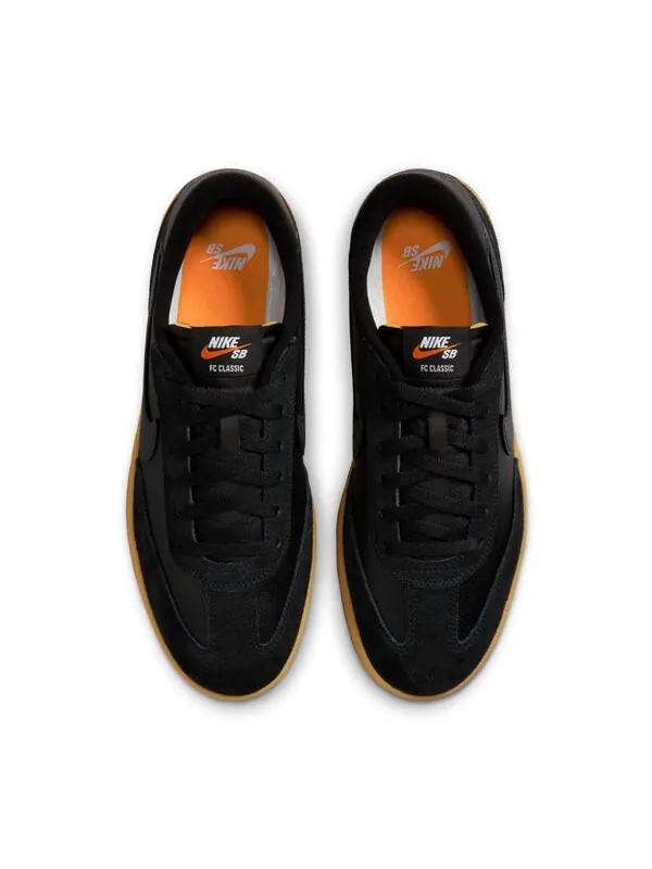 Кроссовки fc classic sb Nike — изображение 3 из 4, черный/черный/оранжевый