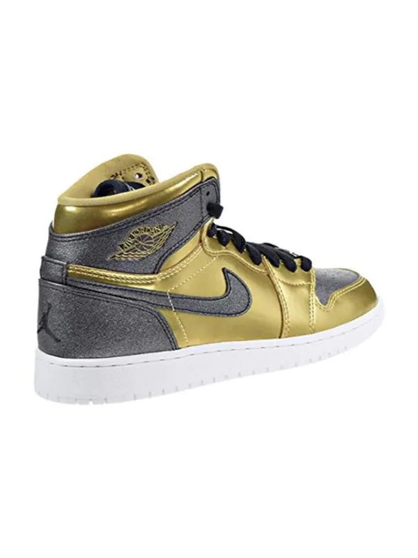 Кроссовки 1 ретро высокие Air Jordan — изображение 3 из 4, золотистый/черный/белый