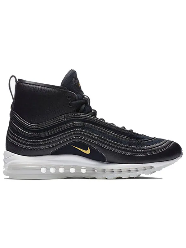Кроссовки riccardo tisci x lab air max 97 mid Nike — изображение 2 из 4, черный/золотистый//белый