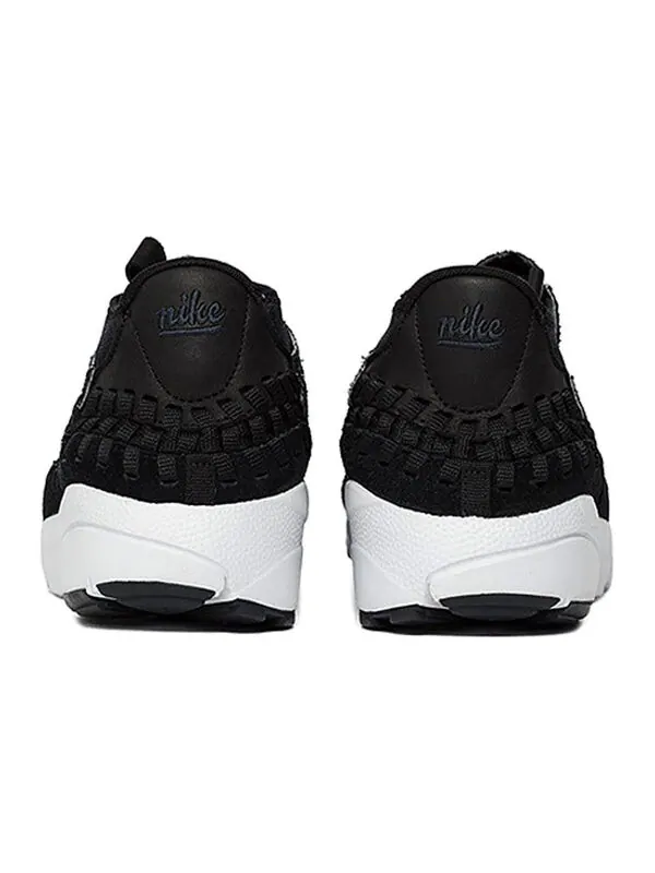 Кроссовки air footscape плетеные chukka qs Nike — изображение 3 из 4, черный/белый