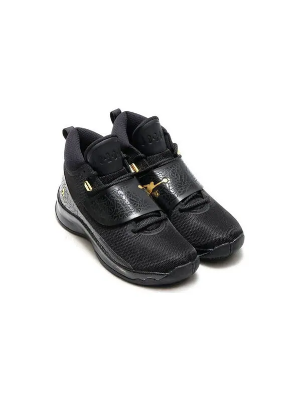 Кроссовки super fly 5 po x золото Air Jordan — изображение 3 из 4, черный/золотистый