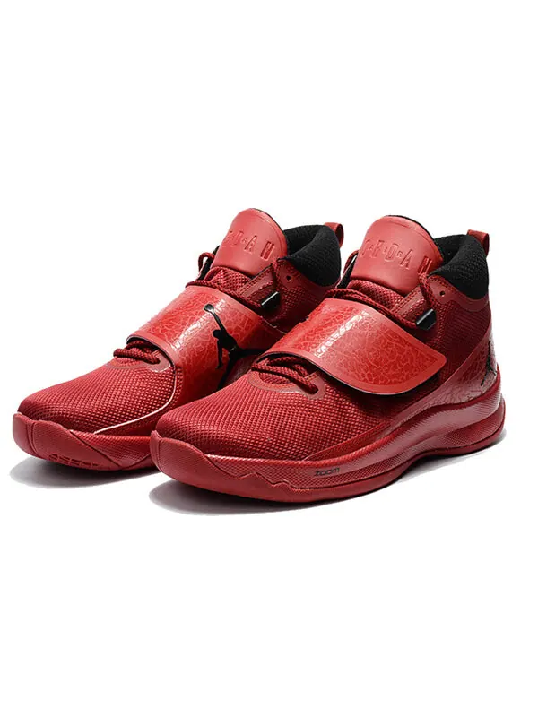 Кроссовки super.fly 5 po x Air Jordan — изображение 3 из 4, красный/черный