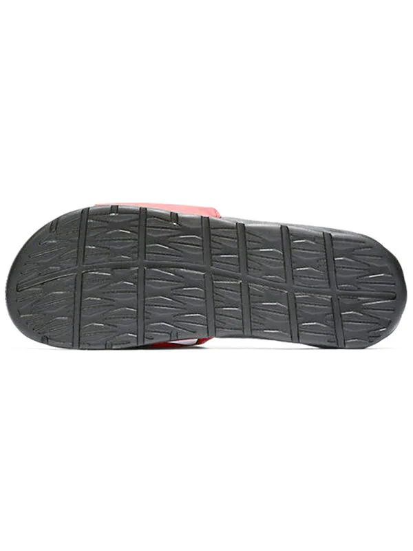 Тапочки nba x benassi 'bulls' Nike — изображение 4 из 4, красный/белый-черный