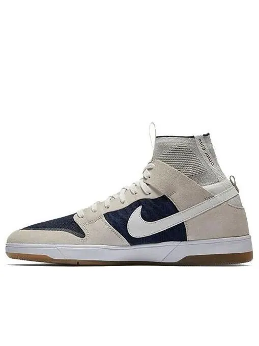Кроссовки sb dunk high elite Nike — изображение 1 из 4, белый/синий