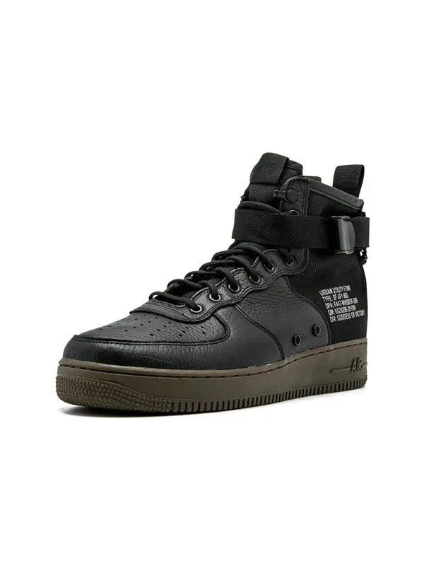 Кроссовки sf air force 1 mid Nike — изображение 2 из 4, черный/темный