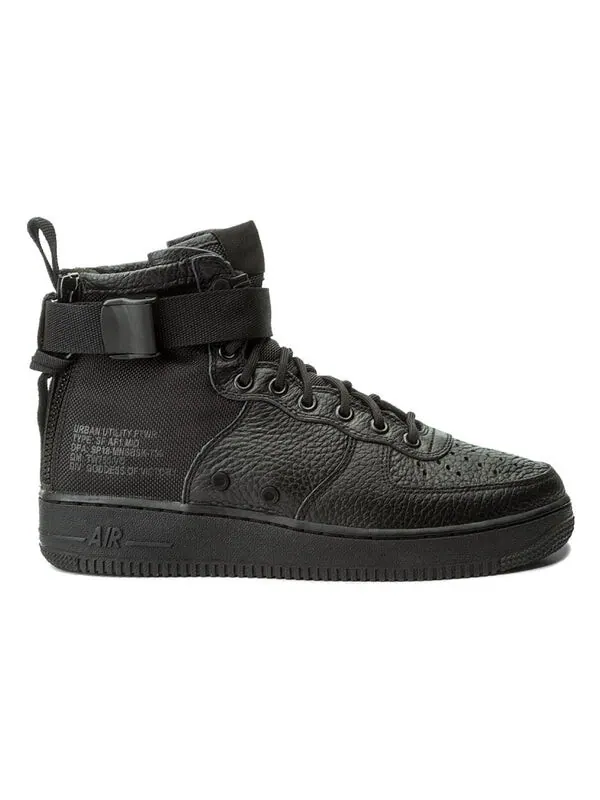 Кроссовки sf air force 1 mid Nike — изображение 2 из 4, черный