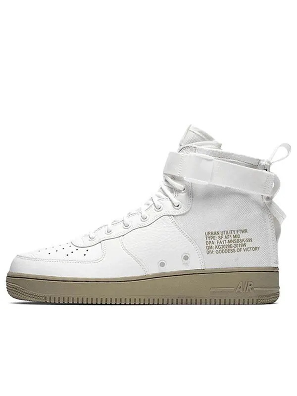 Кроссовки sf air force 1 mid Nike — изображение 1 из 4, слоновая кость/хаки