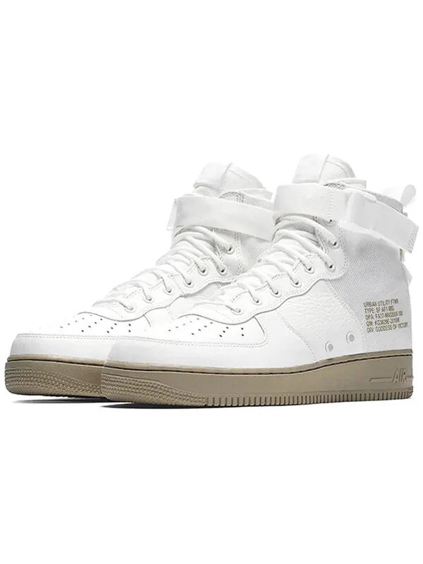 Кроссовки sf air force 1 mid Nike — изображение 3 из 4, слоновая кость/хаки