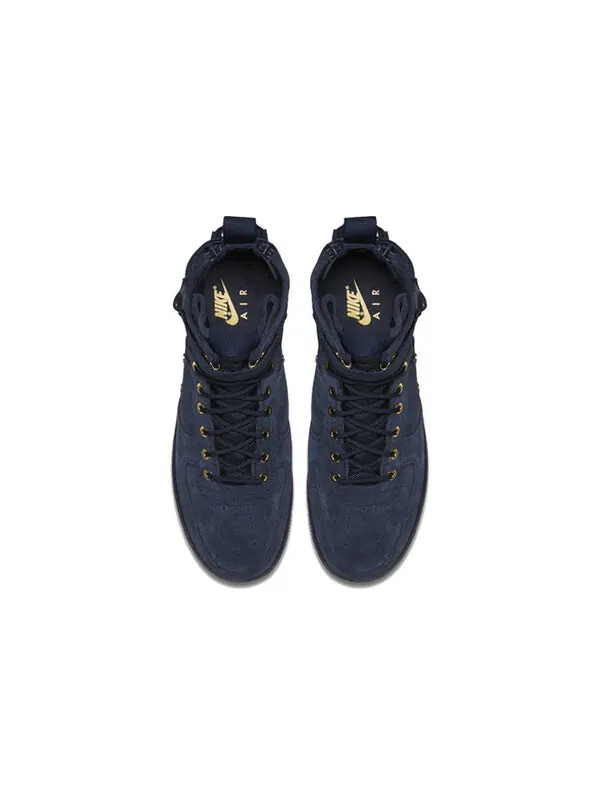 Кроссовки sf air force 1 mid 'obsidian' Nike — изображение 4 из 4, черный