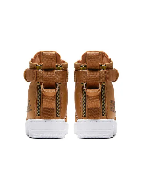 Кроссовки sf air force 1 mid Nike — изображение 4 из 4, коричневый