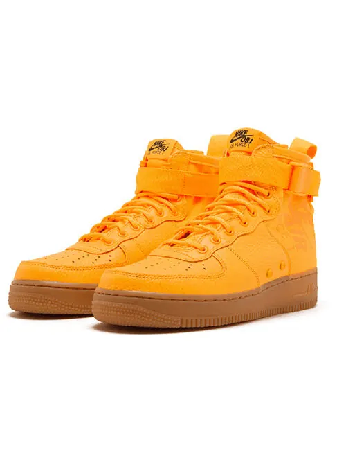 Кроссовки sf air force 1 mid Nike — изображение 2 из 4, оранжевый