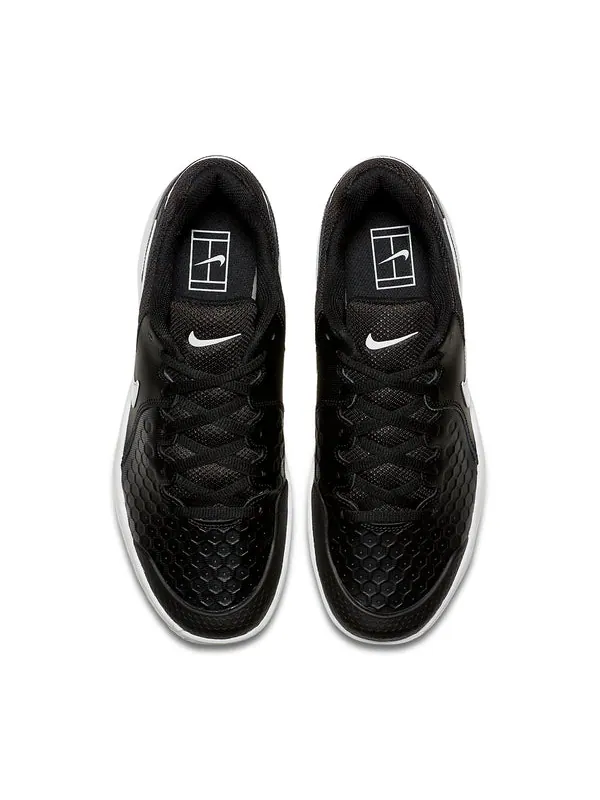 Кроссовки air zoom resistance tennis shoes black/white Nike — изображение 4 из 4, черный/белый
