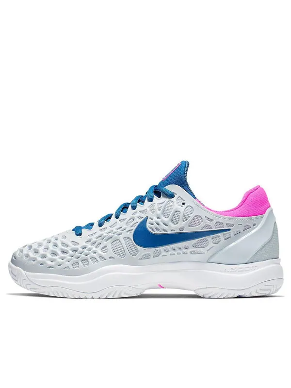 Кроссовки zoom cage 3 'half blue pink blast' Nike — изображение 1 из 4, серый/синий/розовый