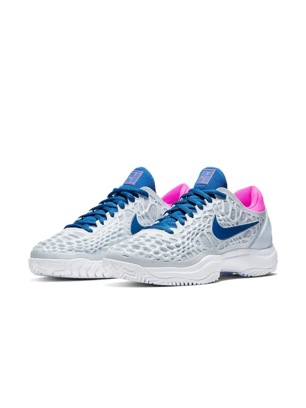 Кроссовки zoom cage 3 'half blue pink blast' Nike — изображение 3 из 4, серый/синий/розовый