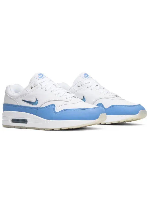 Кроссовки air max 1 premium sc jewel Nike — изображение 3 из 4, белый/синий/синий