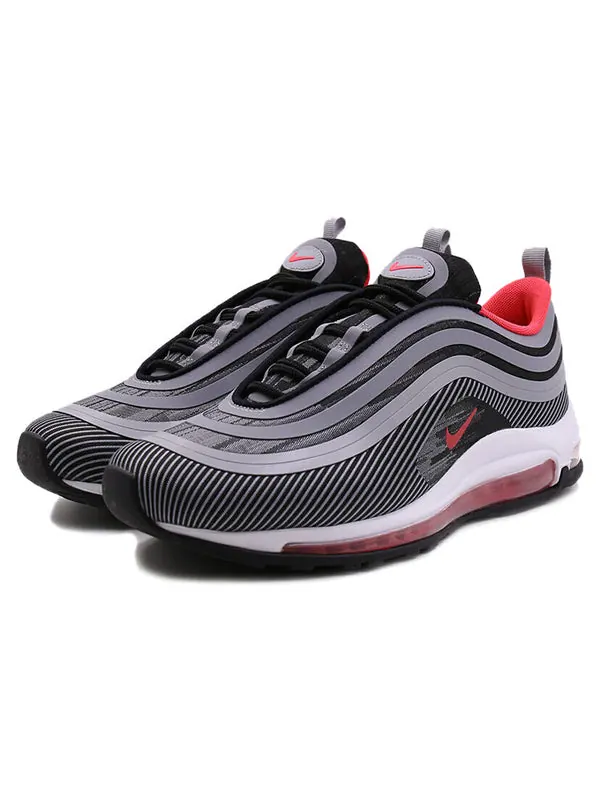Кроссовки air max 97 ultra '17 'red orbit' Nike — изображение 2 из 4, черный/красный-серый