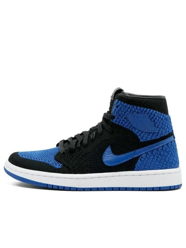 Кроссовки 1 retro high og flyknit 'royal' Air Jordan — изображение 1 из 4, черный
