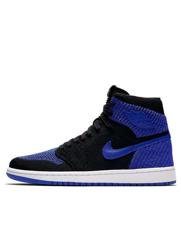 Кроссовки 1 retro high og flyknit 'royal' Air Jordan — изображение 1 из 4, черный