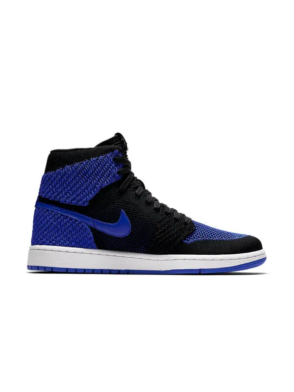 Кроссовки 1 retro high og flyknit 'royal' Air Jordan — изображение 2 из 4, черный